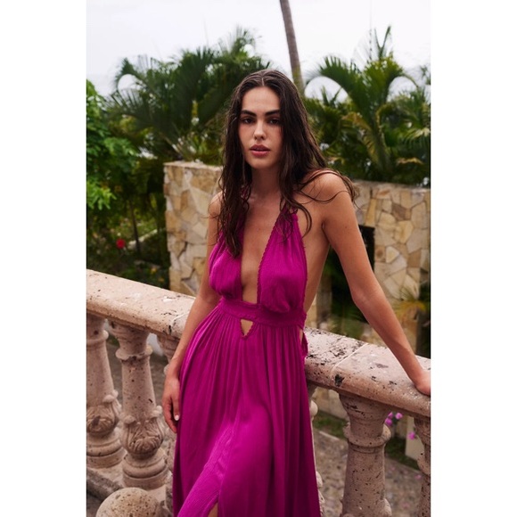 NWT Free People Look Into The Sun Maxi Dress in Baton Rouge, Sz S - Picture 7 of 10